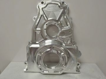 JB-003 LS billet  Timing Cover -   with  Cam Spud & Provision for Cam Sensor-